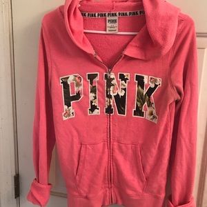 VS PINK zip up